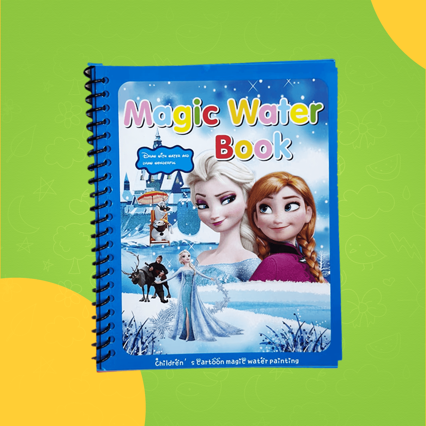 مجموعة كتب التلوين السحرية للأطفال (Magic Water Books) ( 5 كتب ) 4