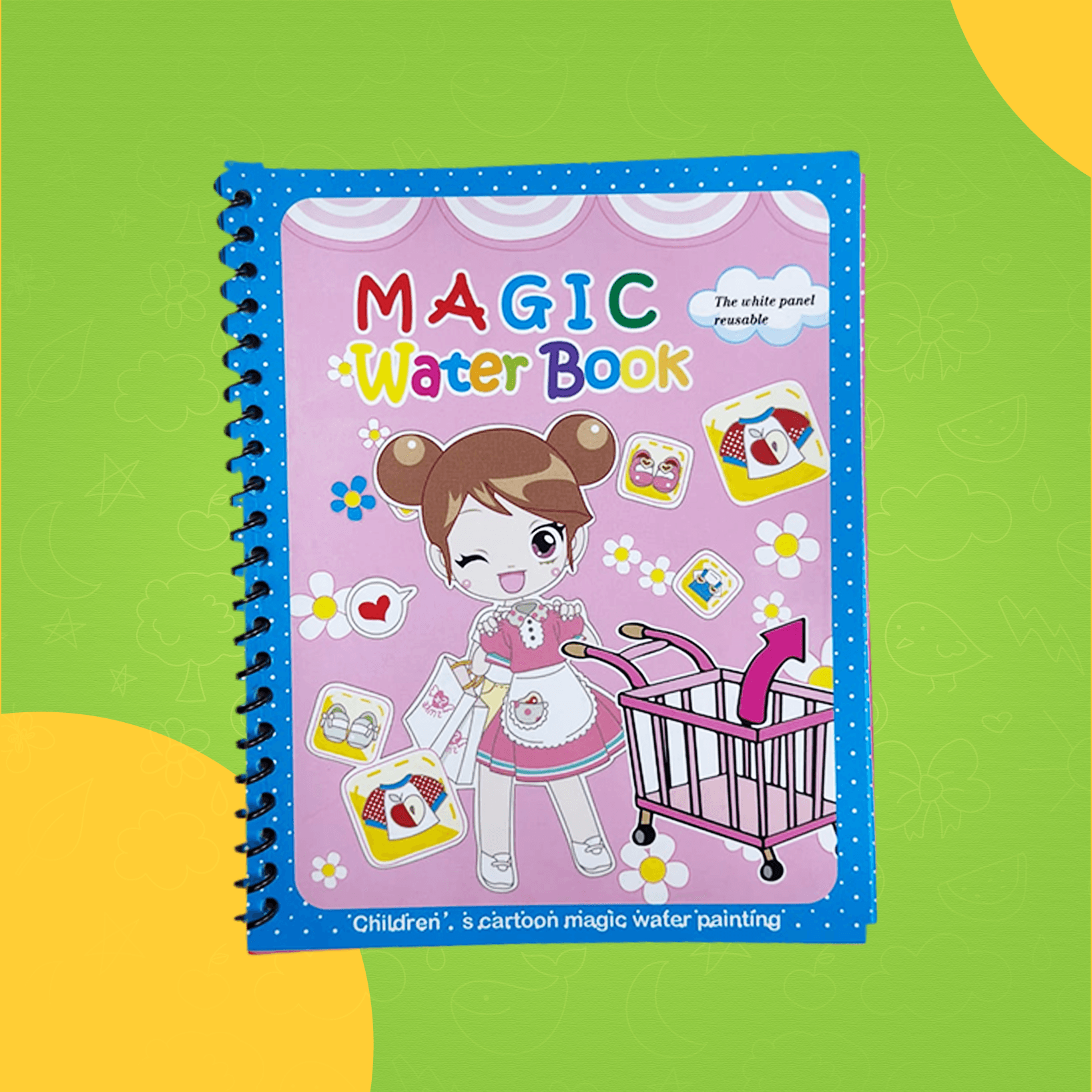 مجموعة كتب التلوين السحرية للأطفال (Magic Water Books) ( 5 كتب ) 5