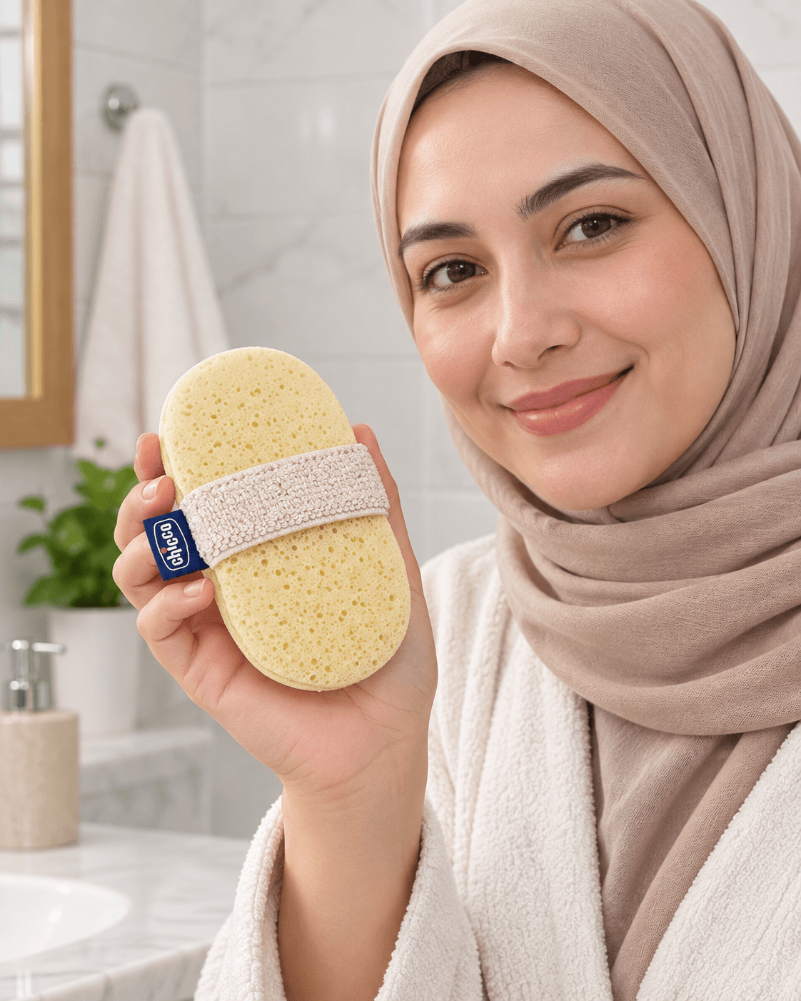 إسفنجة استحمام للأطفال شيكو - عرض المنتج